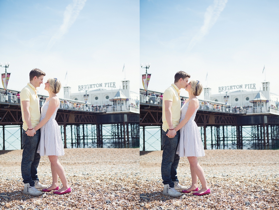 Sunny Brighton Engagement Shoot